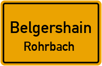 Kirchgasse in BelgershainRohrbach