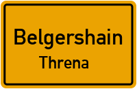 Akazienstraße in BelgershainThrena