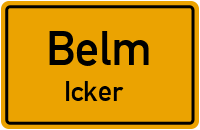 Hunteburger Straße in 49191 Belm (Icker)