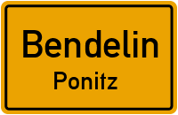 Straßen in Bendelin Ponitz