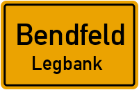 Legbanker Weg in BendfeldLegbank