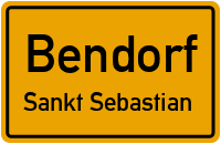 Gartenstraße in BendorfSankt Sebastian