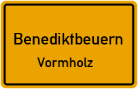 Hinterholzweg in 83671 Benediktbeuern (Vormholz)