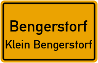 Hauptstraße in BengerstorfKlein Bengerstorf