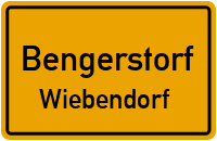 Badekower Weg in BengerstorfWiebendorf