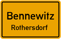 Muldenweg in BennewitzRothersdorf