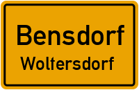 Plauer Straße in BensdorfWoltersdorf