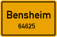 64625 Bensheim