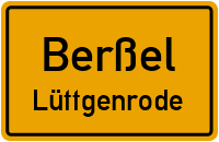 Straßen in Berßel Lüttgenrode