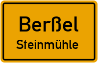Straßen in Berßel Steinmühle
