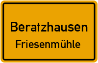 Friesenmühle in BeratzhausenFriesenmühle