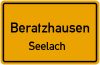 Straßenverzeichnis Beratzhausen Seelach
