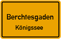 Sieglweg in BerchtesgadenKönigssee