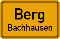 Straßenverzeichnis Berg Bachhausen