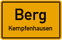 Straßenverzeichnis Berg Kempfenhausen