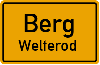 Straßen in Berg Welterod