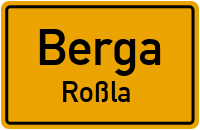 Feldstraße in BergaRoßla