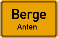 Große Straße in BergeAnten
