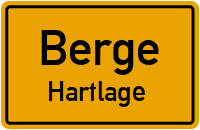 Straßen in Berge Hartlage
