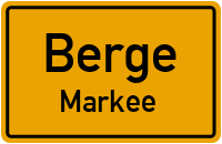 Straßen in Berge Markee