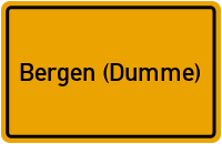 Bergen (Dumme) in Niedersachsen