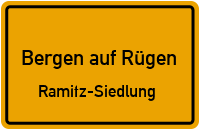 Ramitz-Siedlung in Bergen auf RügenRamitz-Siedlung