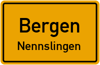 Kirchenweg in BergenNennslingen