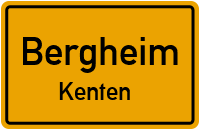 Gartenstraße in BergheimKenten