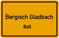 Schulwaldweg in Bergisch GladbachBall