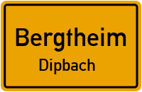 Hauptstraße in BergtheimDipbach