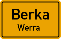 City Sign Berka / Werra