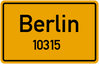 10315 Berlin