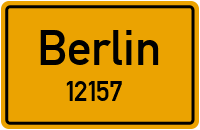 Straßen in 12157 Berlin