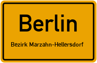 Mühltaler Straße in BerlinBezirk Marzahn-Hellersdorf