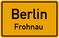 Straßenverzeichnis Berlin Frohnau
