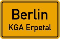 Straßenverzeichnis Berlin KGA Erpetal
