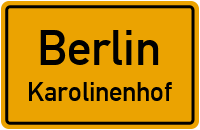 Straßenverzeichnis Berlin Karolinenhof