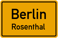 Straßenverzeichnis Berlin Rosenthal