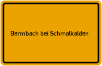 Branchenbuch von Bermbach bei Schmalkalden auf onlinestreet.de