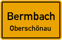 Hauptstraße in BermbachOberschönau