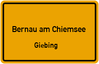 Straßenverzeichnis Bernau am Chiemsee Giebing