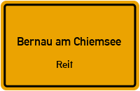 Straßenverzeichnis Bernau am Chiemsee Reit