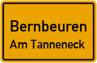 Straßenverzeichnis Bernbeuren Am Tanneneck