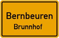 Straßenverzeichnis Bernbeuren Brunnhof