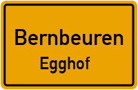 Straßenverzeichnis Bernbeuren Egghof
