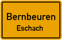 Straßenverzeichnis Bernbeuren Eschach