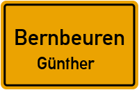 Straßenverzeichnis Bernbeuren Günther