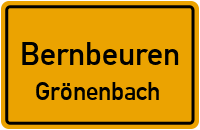 Straßenverzeichnis Bernbeuren Grönenbach