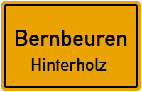 Straßenverzeichnis Bernbeuren Hinterholz