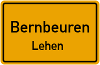 Straßenverzeichnis Bernbeuren Lehen
